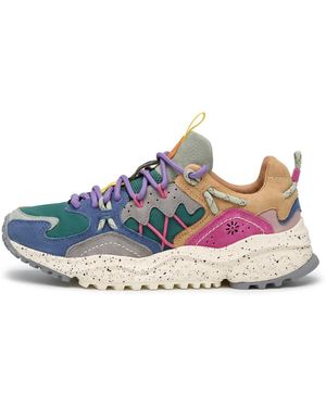 Flower Mountain Trainers - Blue