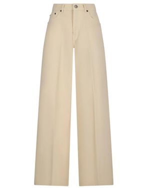 Haikure Wide Jeans - Natural