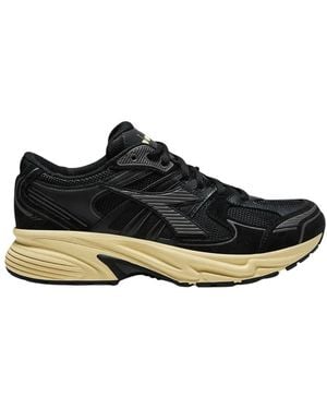 Diadora Schoenen ,Zwart ,Katoen Mythos Star