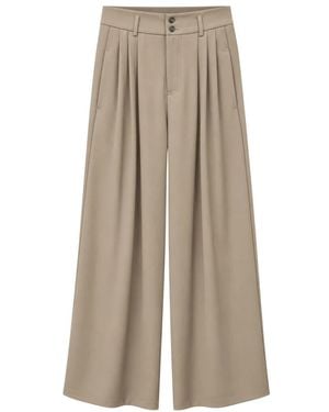 Tela Wide Trousers - Natural