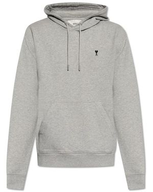 Ami Paris Sweatshirts &Amp; Hoodies - Grijs