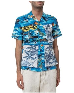 MYAR Short Sleeve Shirts - Blue