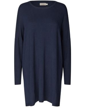 Masai Round-Neck Knitwear - Azul