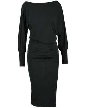 Dixie Midi Dresses - Noir