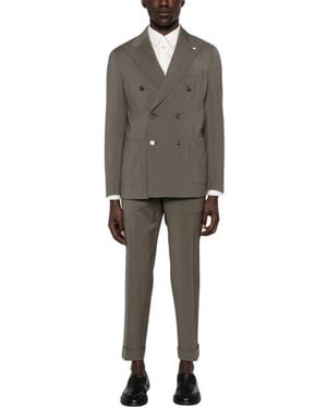 L.B.M. 1911 Double Breasted Suits - Grigio
