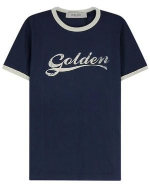 Golden Goose T-Shirts - Blue