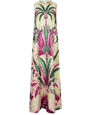 F.R.S For Restless Sleepers Maxi Dresses - Red
