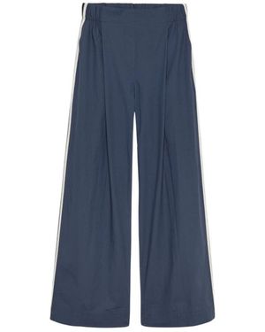 Alchemist Broeken ,Blauw ,Katoen Moonflower Tape Pants