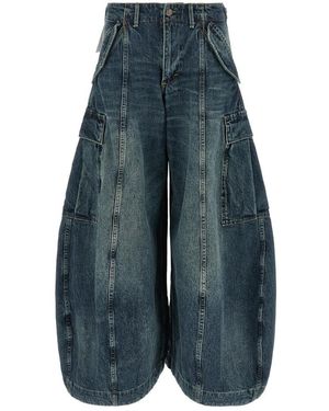 R13 Siouxsie Field Cargo Jean - Blau