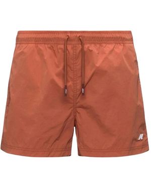 K-Way Casual Shorts - Orange