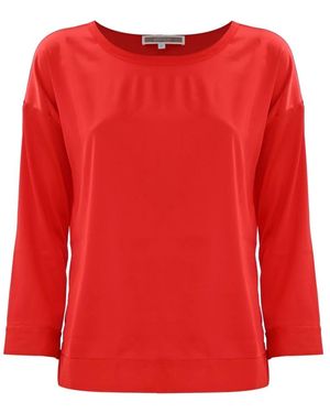 Kocca Long Sleeve Tops - Red