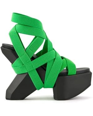 United Nude High Heel Sandals - Green