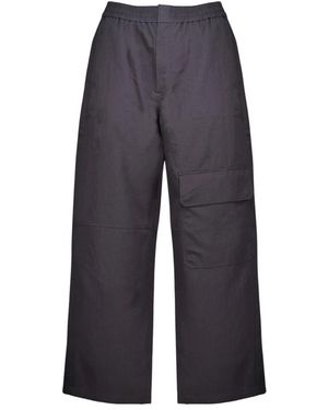 Maison Kitsuné Wide Trousers - Azul
