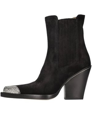 Paris Texas Shoes > boots > cowboy boots - Noir