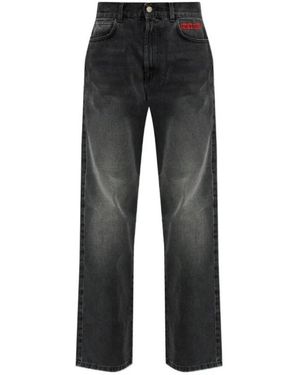Carne Bollente Straight Jeans - Black