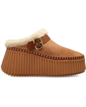 Chloé Wedges - Marrón