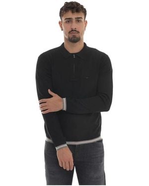 Emporio Armani Round-Neck Knitwear - Nero