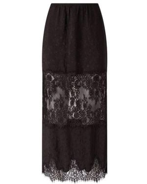 Pinko Midi Skirts - Black