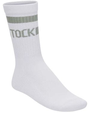 Birkenstock Sportliche Weiße Bio-Baumwollsocken - Grau
