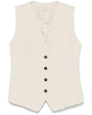 Antonelli Waistcoats - Natural