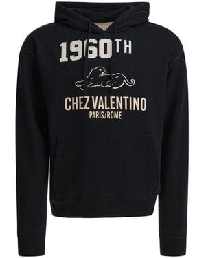 Valentino Hoodies - Black
