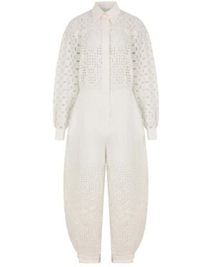Alberta Ferretti Jumpsuits - White