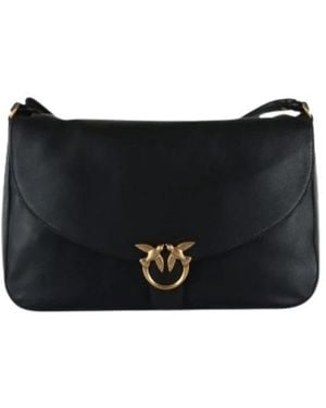 Pinko Tassen ,Zwart ,Katoen Love Satchel Big