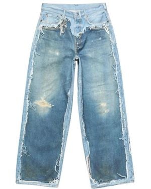 Acne Studios Wide Jeans - Azul