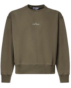 Stone Island Sweatshirts - Verde