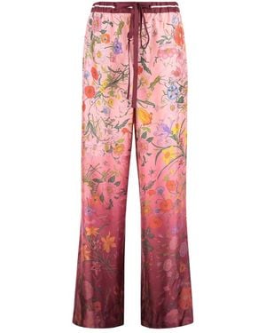 Gucci Wide Pants - Red