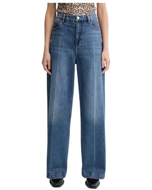 Munthe Rechte Jeans - Blauw