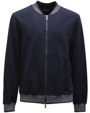 Peserico Zip-Throughs - Blue