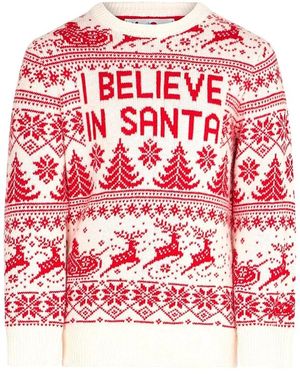 MC2 Saint Barth Round-Neck Knitwear - Rojo