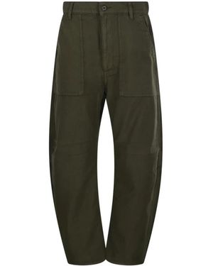 Ralph Lauren Broeken ,Groen ,Katoen Tapered Pants