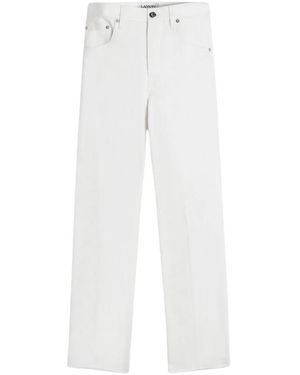 Lanvin Straight Jeans - Bianco