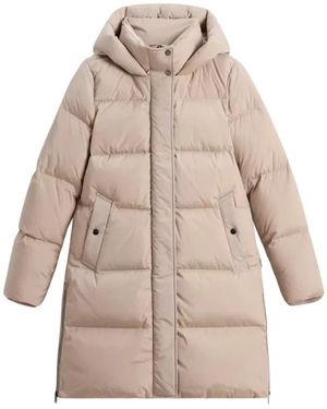 Woolrich Jassen ,Leer Kelly Jacket - Naturel