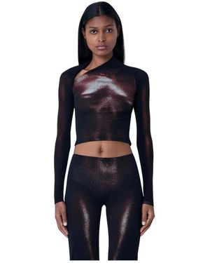 Jean Paul Gaultier Long Sleeve Tops - Blu