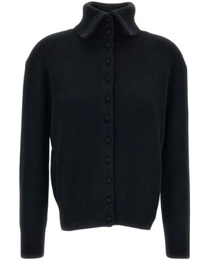 Lisa Yang Truien & Vesten ,Zwart ,Kasjmier Cashmere Cardigan