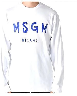 MSGM T Shirt - Weiß