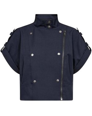 co'couture Jassen ,Blauw ,Polyester Luna Cc Vest