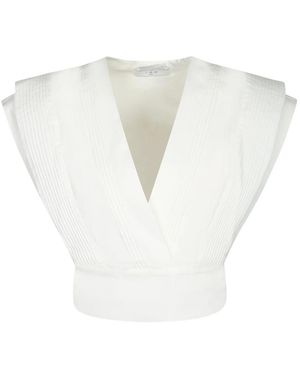IRO Tops ,Wit ,Katoen Az 024 Blouse