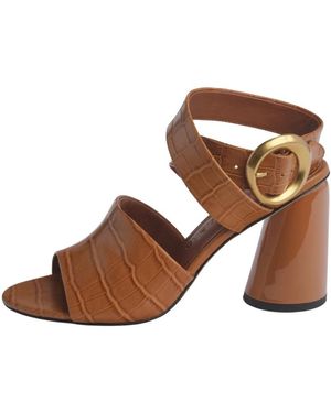 STUDIO AMELIA Schoenen ,Bruin ,High Heel Sandalen