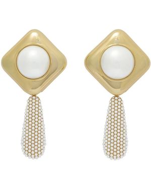 Self-Portrait Earrings - Métallisé