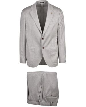 Sartoria Latorre Single Breasted Suits - Grey