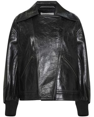 Co. Leather Jackets - Black