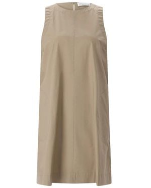 Roberto Collina Minikleid Aus Baumwolle - Natur
