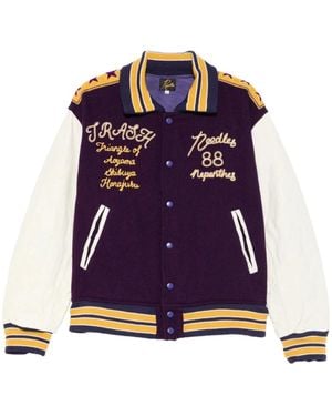 Needles Bomber Jackets - Purple