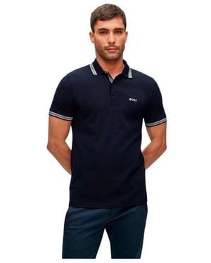 HUGO Polo Shirts - Bleu