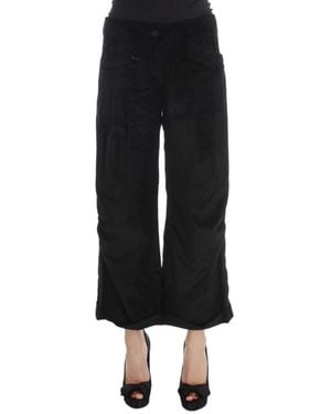 Ermanno Scervino Wide trousers - Negro