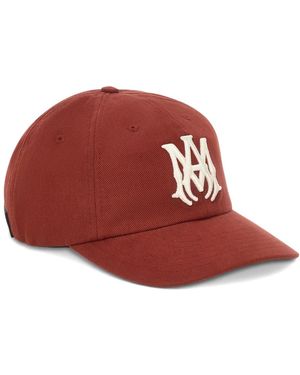 Amiri Accessoires ,Rood ,Katoen Geborduurde Baseballpet